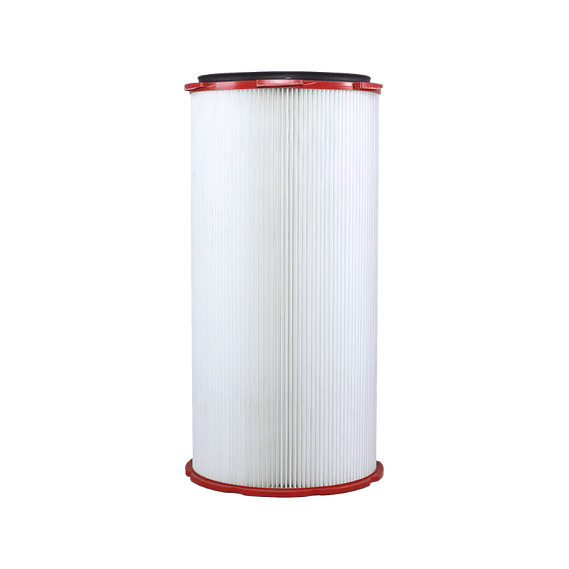 Penapis Silinder PTFE Penutup Hujung PVC